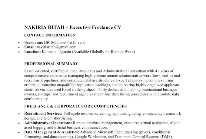 review, screen, and shortlist job applicants